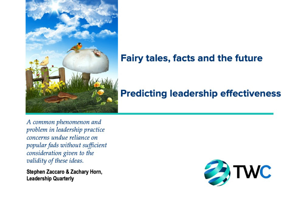 Fairy Tales, Facts and the Future