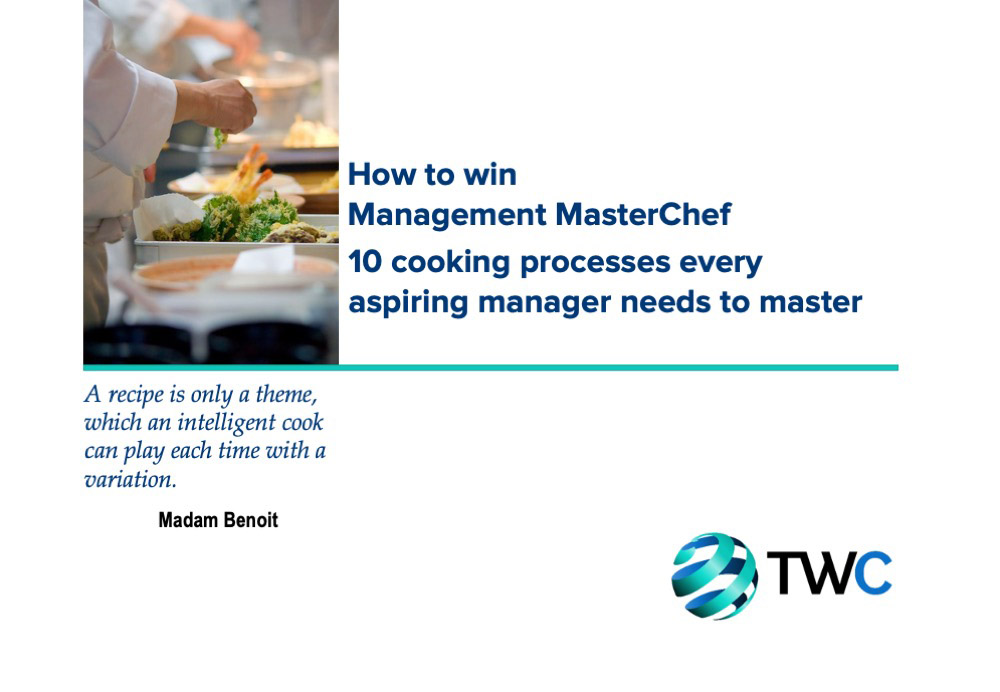 How To Win Management MasterChef