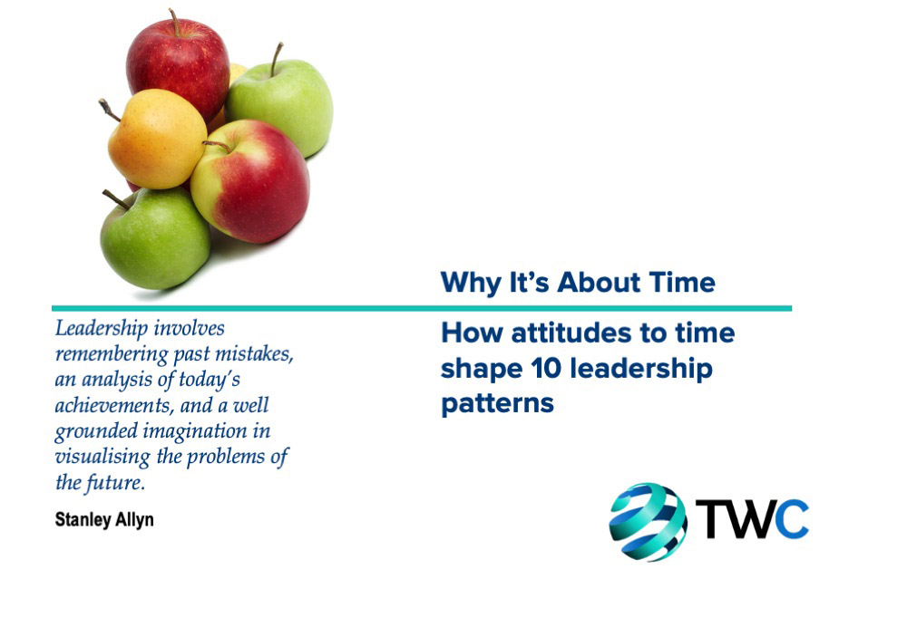 Why It’s Leadership About Time
